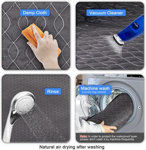 4X1 Võng Dây Kéo <span class=keywords><strong>YKK</strong></span> Siêu Bền Chống Nước Bọc Ghế Ngồi Ô Tô Cho Chó Ghế Sau Có Cửa Sổ - Product Image 4