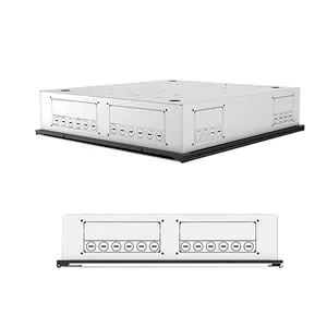 Boîte de distribution d'énergie en fibre optique mcb, tableau de distribution automatique, accessoire électrique avec rail din