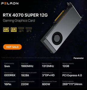 Tarjeta de Video Geforce RTX 4070 4070s 4070ti de 12GB, Ti Super de 16GB GDDR6X, 16 Pines, Edición Expert Graphics Founders, Rtx 4070 16g, Rtx 4070 - Product Image 5
