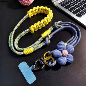 Dragonne de téléphone extra épaisse et durable, multifonctionnelle, à porter en bandoulière, à la main ou autour du cou, pour hommes et femmes, idéale pour l'escalade en extérieur - Product Image 4