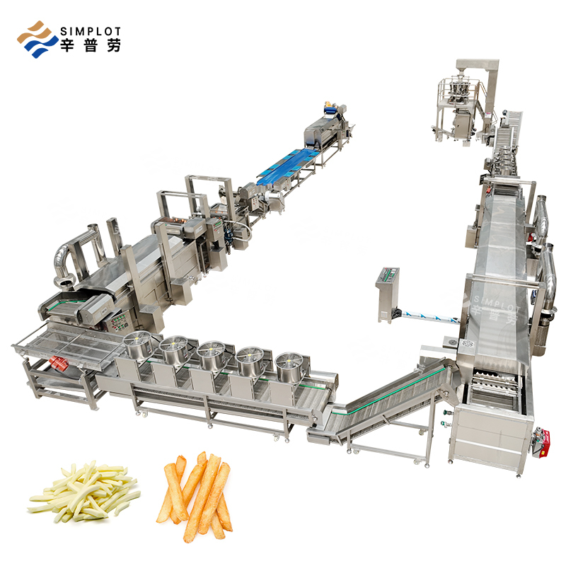 HONGQIANG Automatic Potato Chips Making Machines