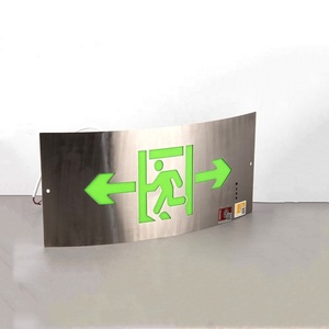 Luz de evacuación Ahape de arco de aluminio 2025, luz de escape de incendios, luz LED de salida de seguridad para diferentes esquinas - Product Image 5