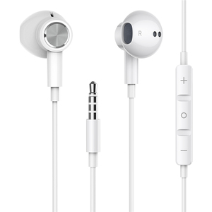 หูฟังแม่เหล็กแบบมีสาย Kyere ME530S ขนาด <span class=keywords><strong>3</strong></span>.5 มม. พร้อมไมโครโฟน ควบคุมระดับเสียง ใช้งานได้กับ iPhone iPad <span class=keywords><strong>iPod</strong></span> PC MP3 - Product Image 1