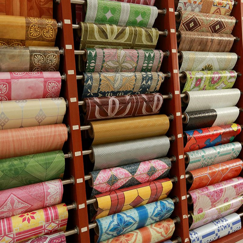 Rouleau de moquette en PVC