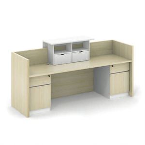 Top Selling Minimalistic Oval <strong>Reception</strong> <strong>Desk</strong> - Product Image 3