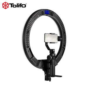 Tolifo vente en gros 19 "multi-fonction coloré rvb LED anneau lumineux 19 pouces lampe annulaire avec support de cardan à distance - Product Image 6