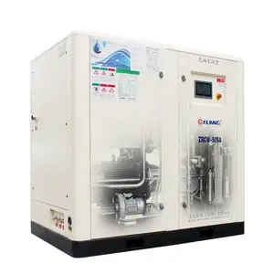 50hp 37kw Stabiele Prestatie Olievrije Watersmering Schroef Luchtcompressor