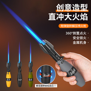 Encendedor de Antorcha de Dibujos Animados JOFI, Pistola de Spray Giratoria, Resistente al Viento, Rotación de 360 Grados, Recargable, Regalo para Fiestas - Product Image 2