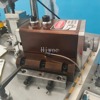 Machine à sertir les coins manuelle HIWOC, hauteur de traitement 180 mm, pour l'industrie des fenêtres et des portes
