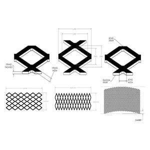 Máquina Elmali para Metal Expandido con Motor, Equipo de Trabajo de Chapa Metálica de Alta Productividad - Product Image 2