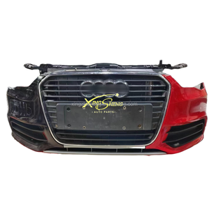 El montaje de labio delantero más vendido para <span class=keywords><strong>Audi</strong></span> <span class=keywords><strong>A1</strong></span> incluye Panel de nariz frontal, faros delanteros, luces antiniebla, piezas de parachoques de coche usadas - Product Image 2