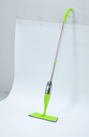 Vente en gros d'usine : Balai serpillère écologique, durable, léger, multi-usages, en acier inoxydable, pour le nettoyage des sols, avec bouteille rechargeable offerte