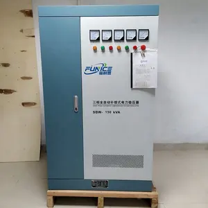 बेहतर वोल्टेज विनियमन के लिए 600kva 3-चरण 415V/380V/480V स्वचालित वोल्टेज नियामक SBW स्टेबलाइजर