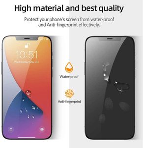 חם מכירה פרטיות מסך מזג זכוכית מגן עקומה גדולה עבור iPhone 16 15 14 13 12 11 פרו מקס x xr xs - Product Image 5