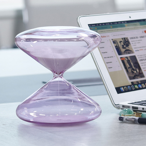 Creatività fatta a mano 5 10 30 60 minuti Timer sabbia con 7 vetro colorato minimalista grande clessidra sabbia timer per la casa - Product Image 1