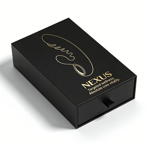 Boîte en papier rigide personnalisée avec logo imprimé pour kit de plaisir en couple, emballage pour produits sexuels masculins et féminins - Product Image 1