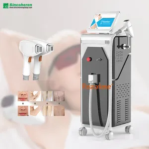 755nm 808nm 1064nm laser hair removal beauty machine permanently diode laser medical CE TUV