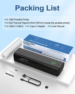 Jiuyin A4 Thermal Printer 203DPI 216mm 2600mAh Battery for 1-Year Warranty in Stock Office Home Use Provide SDK - Product Image 6