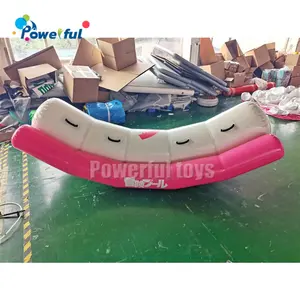 Water Park Toys Small Inflatable Water Floating Seasaw For Kids And Adults