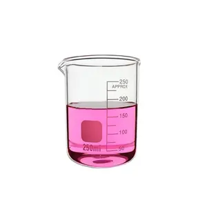 mug glass colorful lab beaker bong 50ml heat resistant measuring beaker bong