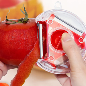Stainless Steel Multifunctional <b>3</b> IN 1 Vegetable Fruits Peeler Shredder Shredded Peeling Artifact Kitchen Tool Accessories - Product Image 4
