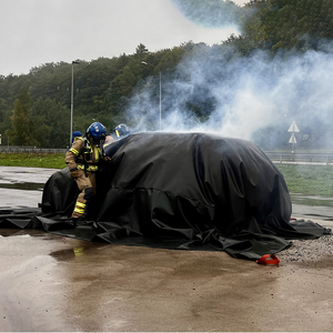EV xe lửa Chăn cho EV Trạm Sạc nhiệt độ cao chống cháy cách nhiệt khẩn cấp xe sợi lửa chăn - Product Image 6