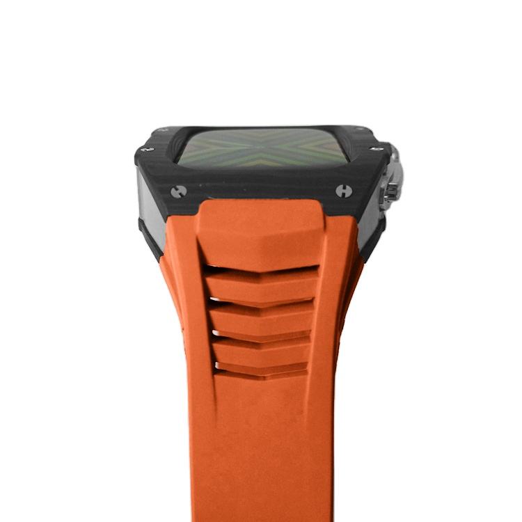 Luxury titanium 40/41/44/45/49mm Watch Case carbon fiber watch cover for apple watch