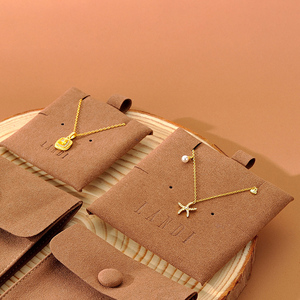 Artículos de Venta Caliente: Bolsas de Joyería de Microfibra con Hebilla, Almohadillas Insertables para Pendientes, Bolsas de Embalaje para Joyería - Product Image 3