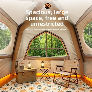 Carpa <span class=keywords><strong>GOFUN</strong></span> Cloud Travel de Inflado Rápido en 2 Minutos, de Tela Oxford para las Cuatro Estaciones, Aprobada por Influencers, Autoinflable 3D Todo en Uno - Product Image 1