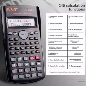 Calculadora Científica para Estudiantes, Dispositivo Portátil Multifuncional para Contabilidad, Estudios de Estadística, Modelo Zl40054, Hecho en China - Product Image 1