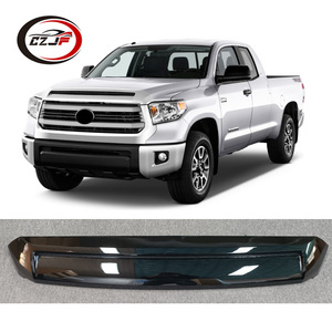 Moldura de capó negra para Toyota <span class=keywords><strong>Tundra</strong></span> 2014 <span class=keywords><strong>2015</strong></span> 2016 2017 2018 2019 2020 2021 76180-0C030 - Product Image 1