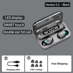 F9-5c casque sans fil banque de charge Ipx5 étanche deux appels d'oreille BT 5.0 vrai dans l'oreille F9-5c TWS écouteur sans fil pour IOS - Product Image 2