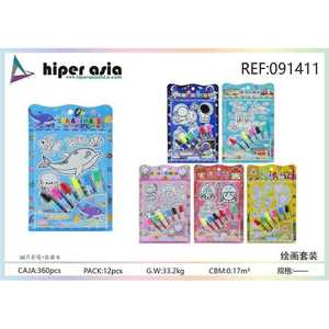 Marker di Design assortiti con Set di libri da colorare per bambini per attività artistiche scolastiche rinfuse - Product Image 1