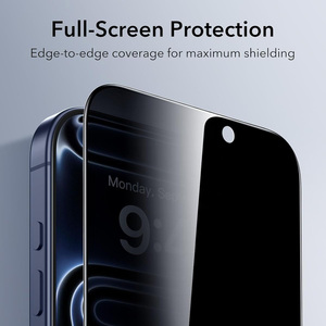 Protection d'écran en verre trempé 9H anti-espion ultra-mince 2.5D à couverture intégrale pour 18 pouces – Offre Spéciale - Product Image 3