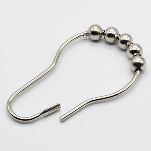 Gancho para Cortina de Ducha de Acero Inoxidable, Deslizante y Sin Niples - Product Image 2