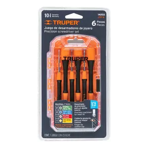 Juego de 4 cajas con 6 destornilladores de precisión, TRUPER - Product Image 2