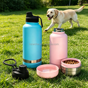 Bebedero Portátil Multifuncional para Mascotas, a Prueba de Fugas, Ecológico, de Plástico, de 32 oz, Dispensador de <span class=keywords><strong>Agua</strong></span> para Perros y Cachorros - Product Image 6
