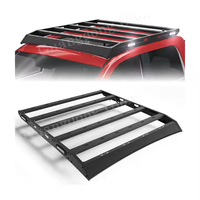 Barres de toit pour pick-up tout-terrain en alliage d'aluminium, étanches, manuelles, vente en gros d'usine
