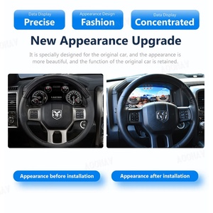 13.1 Inch Car LCD Digital Cluster for Dodge Ram 2013-2018 Original <b>Stereo</b> Virtual Speedometers Dashboard Player Linux <b>System</b> - Product Image 3