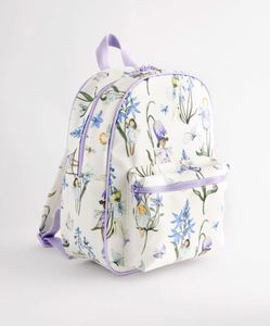 Custom <b>Waterproof</b> All Over Printing Floral With Side Large Bottle Pockets Light Weight Teenager <b>School</b> Bag <b>Backpacks</b> for Girls - Product Image 1