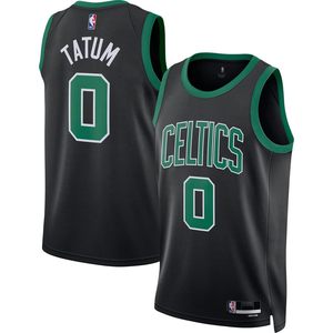 Maillot de basket-ball Boston Celtics Jayson Tatum Youth Black Statement Edition Swingman, vêtement de basket-ball respirant et anti-transpiration - Product Image 1