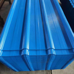 Lembaran Atap Baja Bergelombang Berlapis Logam Galvanis Berkekuatan Tinggi dengan Layanan Pemotongan, Pengelasan & Pembengkokan Anti-Korosi - Product Image 5