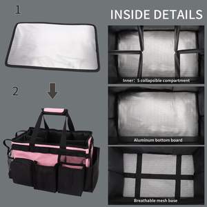 Muestra Gratuita de Suministros para Limpieza, Bolsa Organizadora con Ruedas y Asas para Productos de Limpieza de Autos y Hogar - Product Image 6