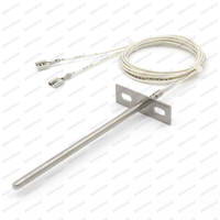 Sonda de Temperatura RTD de Alta Precisión con Montaje de Brida, Sensor de Temperatura para Horno Eléctrico y Freidora de Aire
