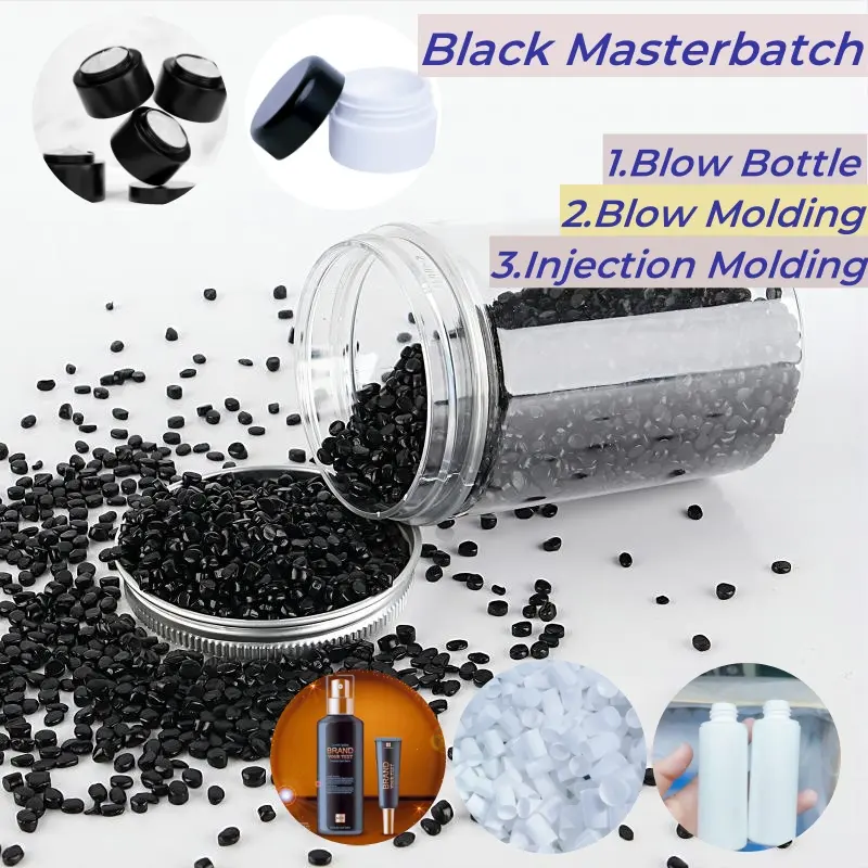2024 Nieuwe Lage Dichtheid Polyethyleen Pellets Masterbatch Deeltje Zwarte Kleur Plastic Korrels Aangepast