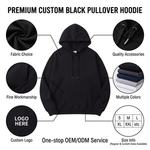Sudaderas con <span class=keywords><strong>capucha</strong></span> Fabricante Bordado personalizado 400 500Gsm Impreso de alta calidad 100% Algodón Invierno Hombres Hoddies de gran tamaño Mens Club - Product Image 2