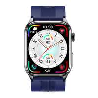 Reloj Inteligente S101 para Monitoreo de Salud, con Alarma SOS, Llamadas, Pantalla AMOLED, Resistente al Agua IP67, Batería de 5-10 Días, Presión Arterial