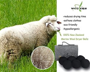 Bolas secas de lana de oveja Friendsheep orgánicas al por mayor para limpiar la ropa - Product Image 5