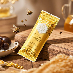 ถุงน้ำผึ้งรอยัล10ก. 12ก. พร้อมพวยซองไมลาร์ถุงปิดผนึกด้วยความร้อนอลูมิเนียมฟอยล์สำหรับเครื่องดื่มบรรจุภัณฑ์หมอนพลาสติกสำหรับเครื่องดื่ม - Product Image 5