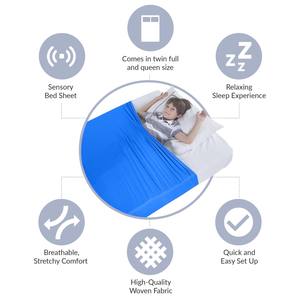 Drap de lit à compression sensorielle profondément relaxant imprimé personnalisé couverture tricotée de refroidissement pour enfants portable pour la maison couvertures lestées - Product Image 6